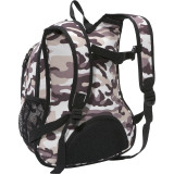 Kids Pre-School Camo Backpack with Integrated Lunch Cooler