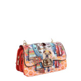 World Tour Print Crossbody