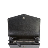 RFID Blocking French Purse Leather Wallet