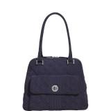 Turn Lock Satchel - Solids