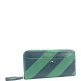 Barcelona Single Zip Gusseted Clutch Wallet