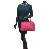 Buffalo Faux Leather Zip-Around Handbag