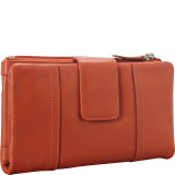 Ladies RFID Secure Clutch Wallet