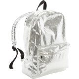 Shiny Glitter Metallic Vinyl Laptop Backpack