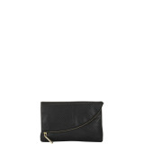Anabella Python Clutch