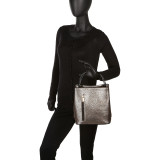 Classic Convertible Handbag - Metalic