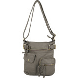 Vintage Stiella Multi-Pocket Crossbody