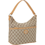 Classic Signature Jacquard Hobo