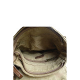 Tall 8" Small Canvas Slim Sling Shoulder Bag