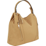 Corinne Tasseled Hobo Bag