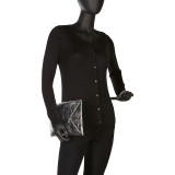 Metallic Envelope Clutch