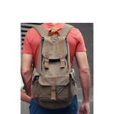 Washed Canvas Backpack