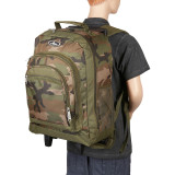 Woodland Camo Wheeled Backpack