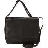 Small 3/4 Flap Crossbody Bag
