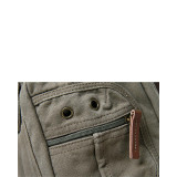 Washed Canvas Leisure Messenger Bag
