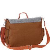 Tri-Color Messenger bag with Laptop Compartment