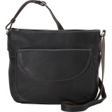 Top Zip Crossbody with Front Pocket