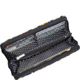 Vintage Hotel-Zip Around Travel Wallet and Camera Case/Wristlet