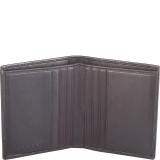 Folded Leather ID Card Case