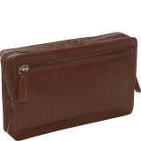 Cashmere Large Wrist Bag with Removable Wrist Strap