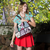 Sketch Book Print Dome Bag