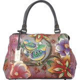 Triple Compartment Large Satchel