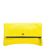 Esoteric Pebble Leather Clutch