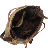 Classic Antique Style Large Cotton Canvas Bag