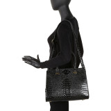 Crocodile Texture Tote
