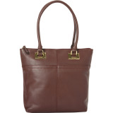 Showstopper Smooth Leather Shopper