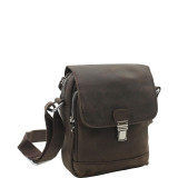 8.5" Slim Leather Sling Handbag