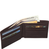 RFID Secure Tesoro Classic Billfold Wallet