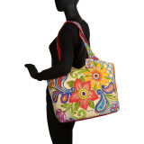 Spring Floral Tote