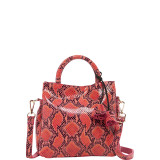 Snakeskin Shoulder Bag