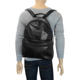 Genuine Leather Backpack with Laptop Sleeve