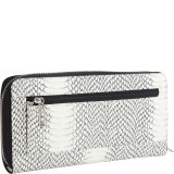Devyn Large Zip Around-Python