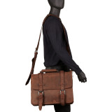 16" Heavy Duty Sport Briefcase & Book Backpack