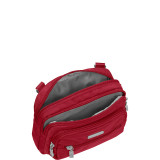 Triple Zip Crossbody