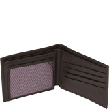 "Hackney" Collection Leather RFID Traveler Passcase Wallet