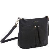 Pretty Pleats Smooth Leather Crossbody