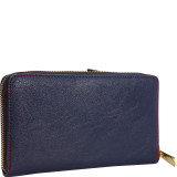 Feature Extra Large Zip Around RFID Blocking Wristlet Wallet