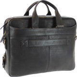 Genuine Leather Briefcase with Laptop Sleeve