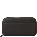 Large Full Zip Organizer Clutch Wallet