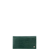 Crocodile Embossed Checkbook Cover