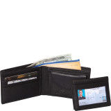 Passcase Wallet with Coin Pocket (RFID Secure)