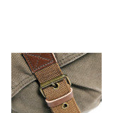 Washed Canvas Messenger Bag