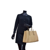 Briefcase Tote with Removable Shoulder Strap