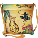 Hand Painted Slim Crossbody