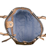 Desi Double Zipper Satchel