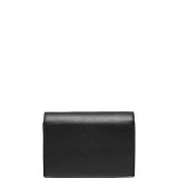Corrine Metal Bar Flap Shoulder Bag